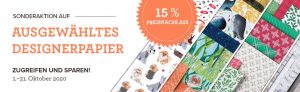 Mehr über den Artikel erfahren -15 % auf 15 Designerpapiere!