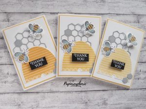 Mehr über den Artikel erfahren Mini Dankekärtchen Honey Bee