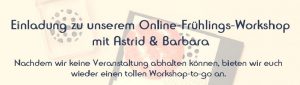 Mehr über den Artikel erfahren Einladung zum Online-Workshop