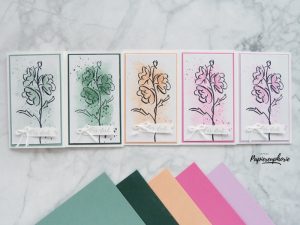 Mehr über den Artikel erfahren Mini Slim Cards Konturiert und Koloriert